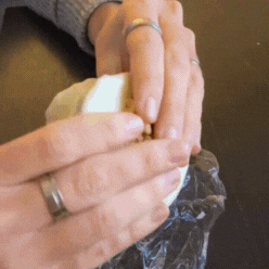 Preparaci&oacute;n alfajor - paso 3